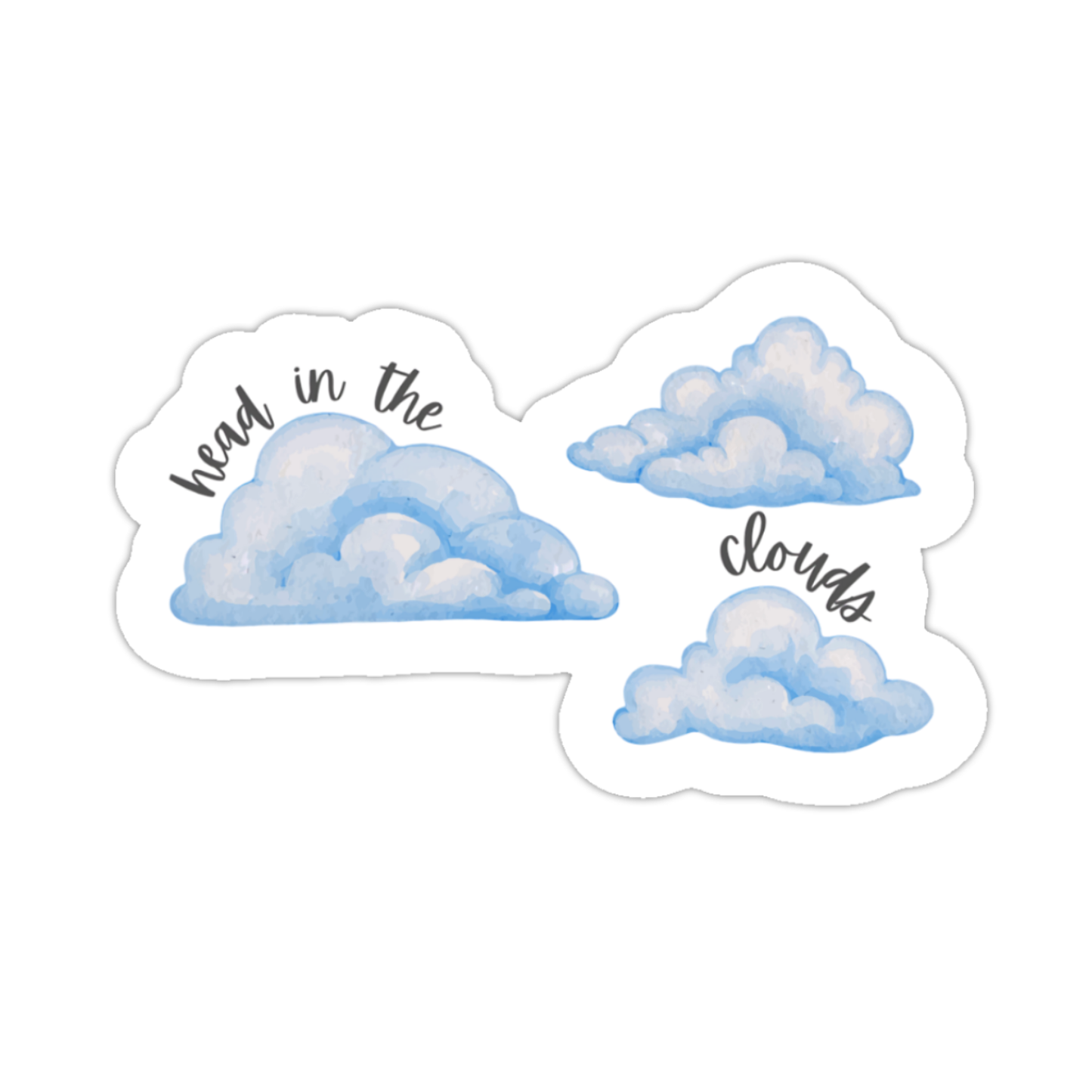 Aire Stickers - Head in the Clouds