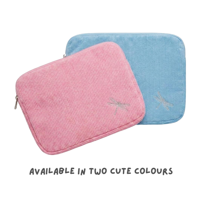 Corduroy Laptop Sleeve - Pink