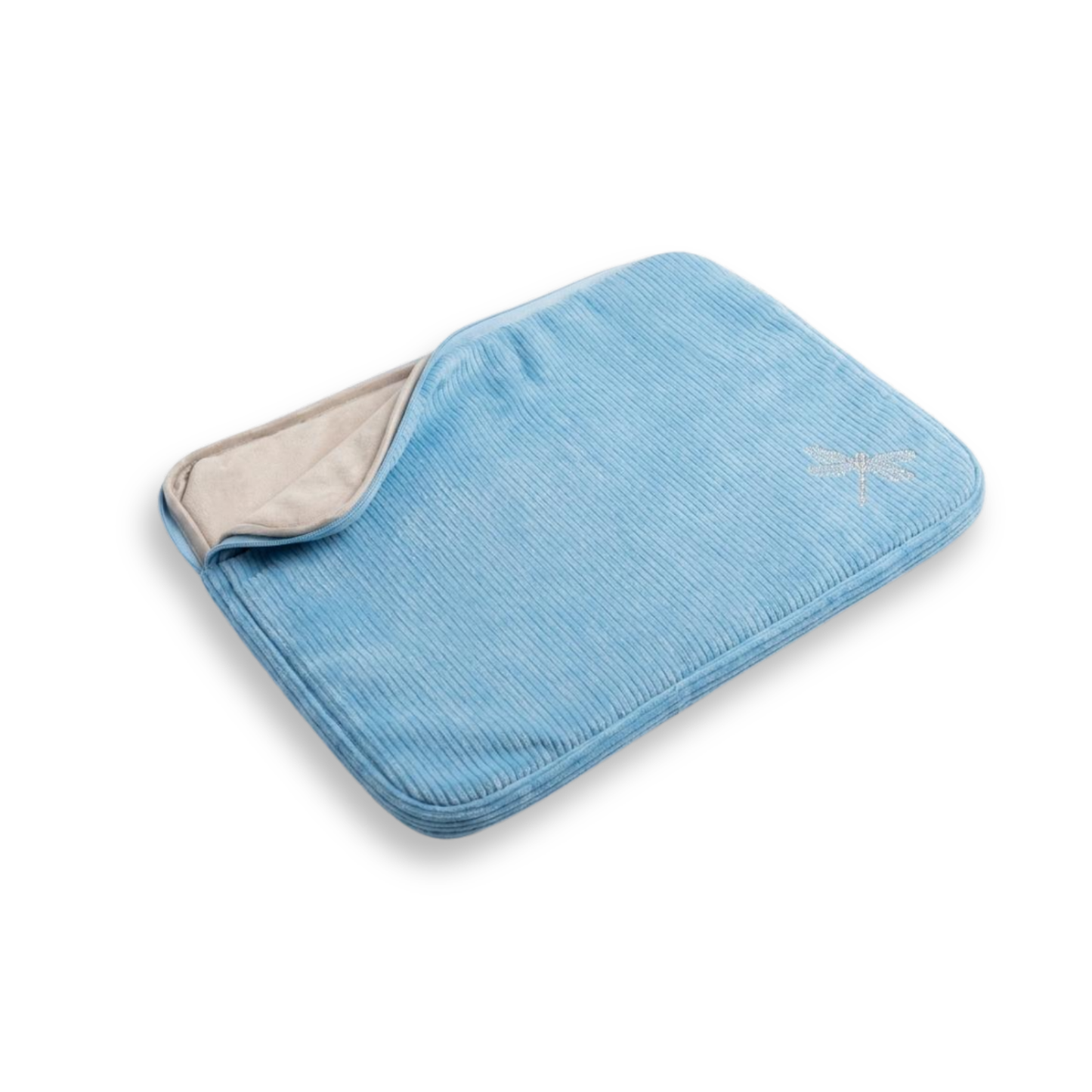Corduroy Laptop Sleeve - Blue
