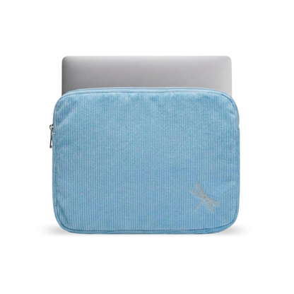Corduroy Laptop Sleeve - Blue