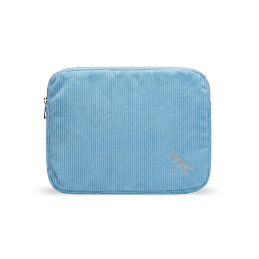 Corduroy Laptop Sleeve - Blue