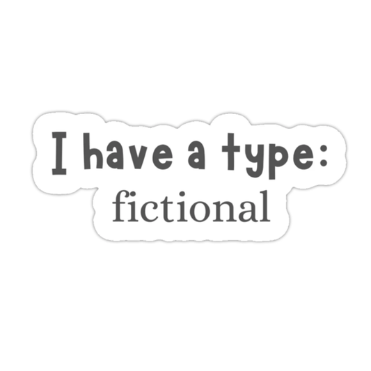 Aire Stickers - Fictional is my type
